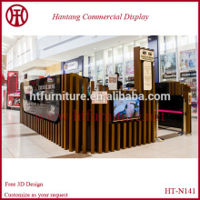 Best quality mall eyebrow display kiosk sale