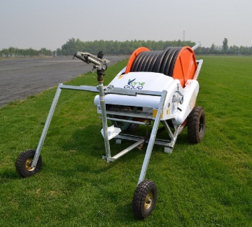 Small pull Hose reel irrigation system for sale