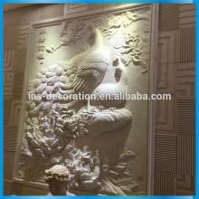 Wall decoraton art peacock sculpture