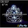 6 Inch Love Flower Pageant Crowns