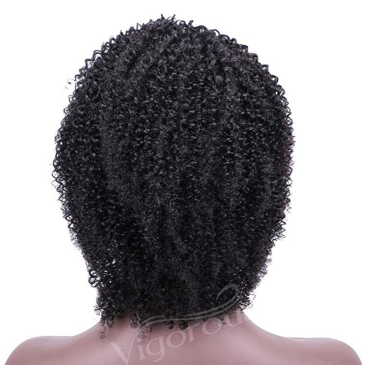 Short bob afro curly wholesale inch pixie cut wave black cheap glueless brazilian real human hair wigs black women