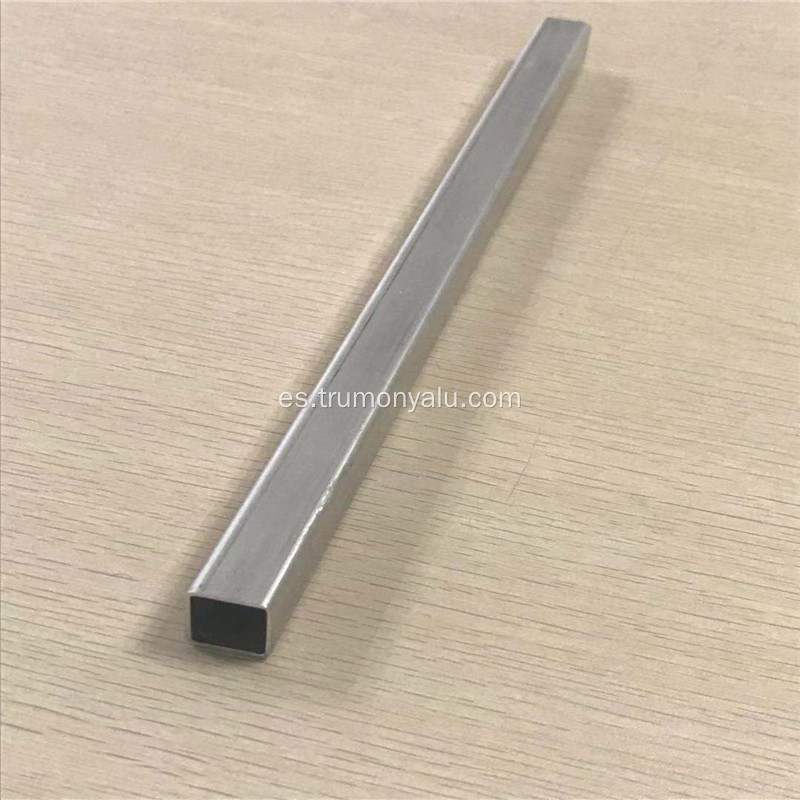 Tubo de extrusión de aluminio cuadrado 6063