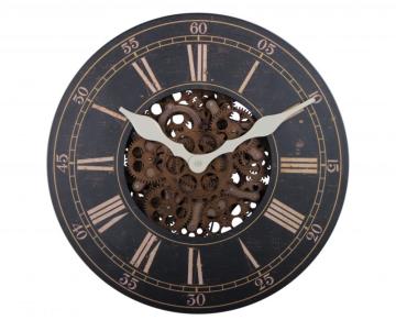 Large Wooden Hanging Wall Clock