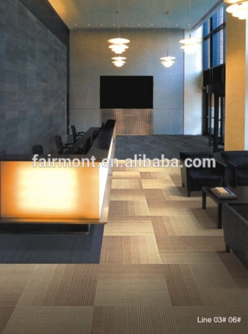 Carpet Tiles for Office / 100% Nylon Carpet Tiles with PVC Backing XP-201