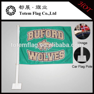 30*50cm Car Window Flags , Promotional Car Flags , Cheap Custom Car Flags