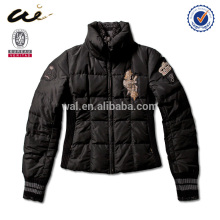 Ladies' leather jacket softshell jacket motorcycle jacket.;baseball jacket