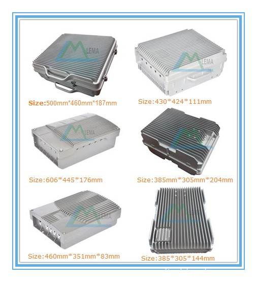 Photos of aluminum casting repeater case we produced