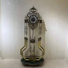 Luxury European Vintage Bronze Grandfather Floor Clock