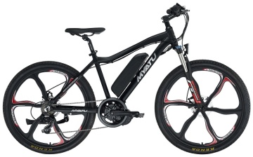 27.5 Inch Electric Mountain Bike Black