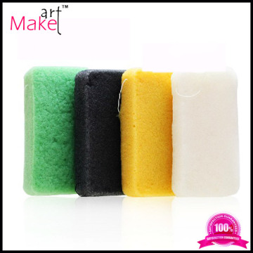 100% Natural cleasing rectangle konjac sponge