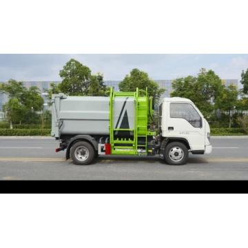 5cbm Diesel garbage truck sanitation compression vehicle