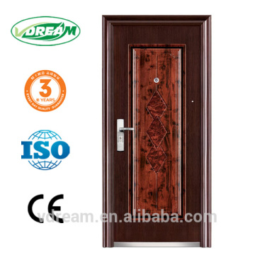 steel security door for exterior door