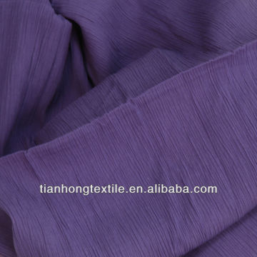 Cotton Plain Crepe Dyed Fabric
