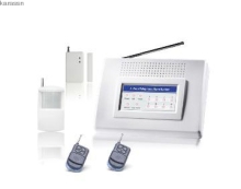 Network  security home alarm system wireless