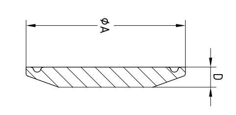 3A Sanitary Solid End Cap