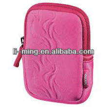 fashion waterproof cute pink neoprene camera bag