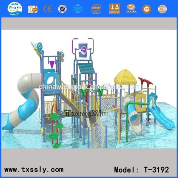 pool tube slides outdoor water playground