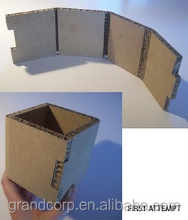 Box Sample Plotting Machine to Cut Corrugated Cardboard Paper Box