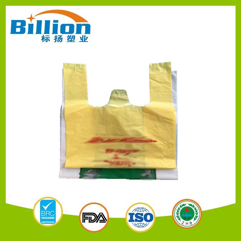 Wholesale T Shirt PP Plastic Vest Bags Small Packaging Plastic Bags