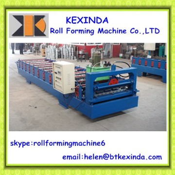 Water wave rolling forming machine
