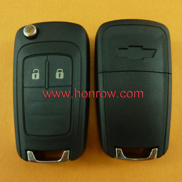 Promotion price chevrolet cruze key chevrolet 2 button remote key shell chevrolet key blank