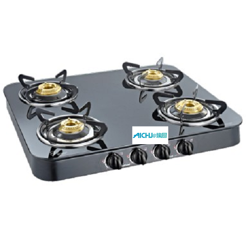 Queimadores de latão de alta eficiência de Cooktop de vidro temperado