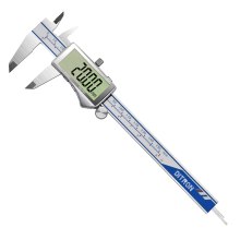 Digital Vernier Caliper 0-150mm: Big LCD Screen, MM/INCH/Fraction, Stainless Steel, IP54 Waterproof