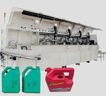 Full Automatic UV Silk Screen Printer for Square Pail