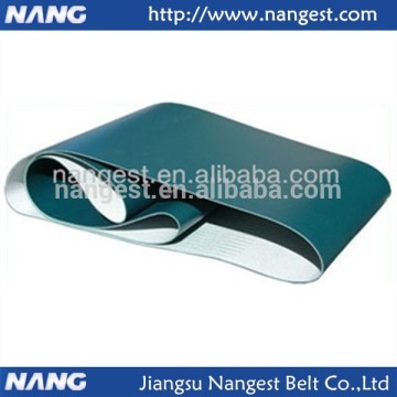 Blue PVC postal package conveyor belt