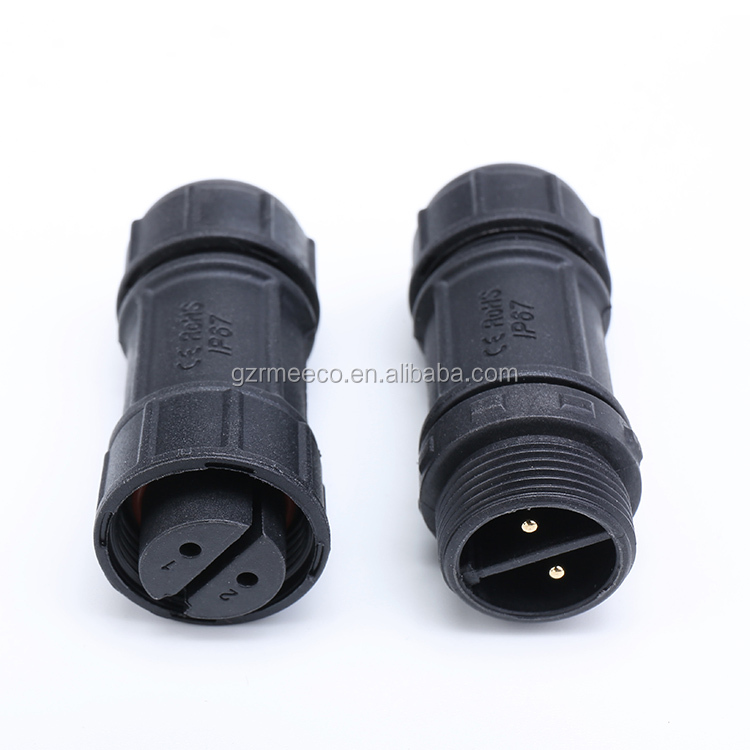 Eco-Friendly Screw Electrical Circular Power Ip68 Waterproof M12 3pin connector