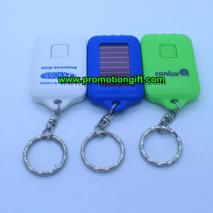 Mini Promotion Keychain Solar Flashlight