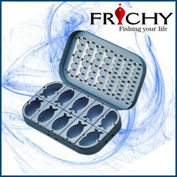 fishing colorful fly box