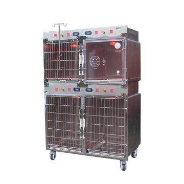 Veterinary Stainless Steel Oxygen Cage