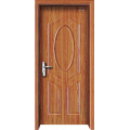 Puerta interior Puerta de madera de acero con panel