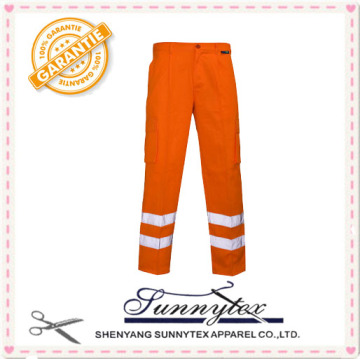 Sunnytex OEM reflective hi vis orange workwear pant