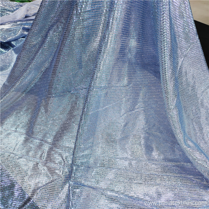 bronzing fabric for evening dress