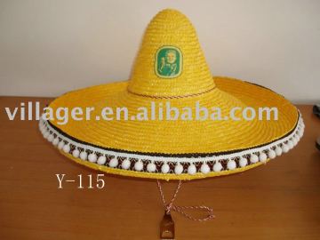Mexico hat,big brim hat, Sombrero hat