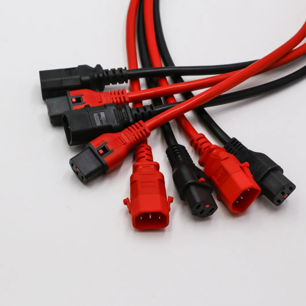 Power Cables Cords IEC 60320 C21 C22 Angled