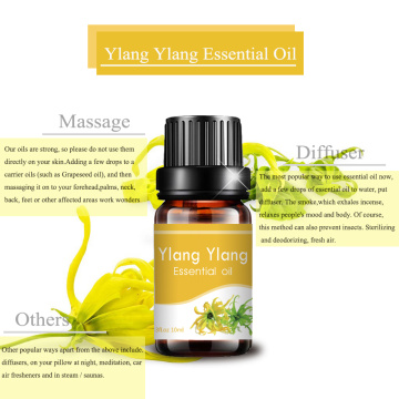 natural ylang ylang essential oil for aromatherapy massage