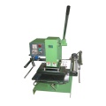 leather 2 tons Manual hot stamp printing machine