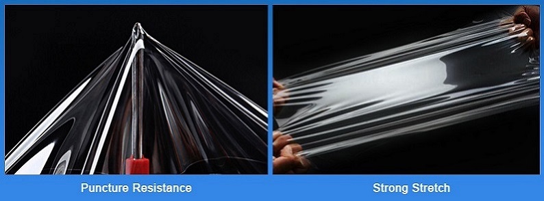 Vehicle Paint Protection Film High Tensile Strength And Puncture Resistance