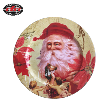 Christmas Decoration Plastic Charger Plate