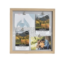 New Rustic Distressed Wood Photo Wall Frame