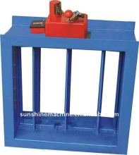 Fire damper equipment and machine