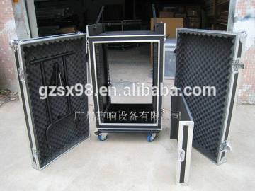 flight case amplifier rack case for sound system