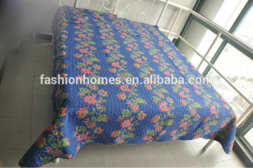 Beautiful microfiber bedspreads/quilt/polyester bed sheet