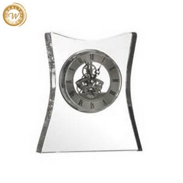 Top quality antique crystal table clock souvenirs