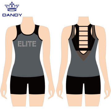 Custom three pieces cheer practice wear