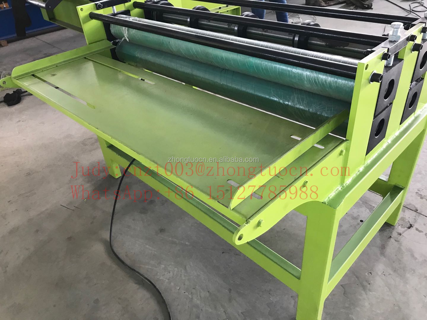 Color steel GI PPGI simple slitting machine