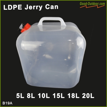 B19A 5L 8L 10L 15L 20L PE Collapsible Jerry Can